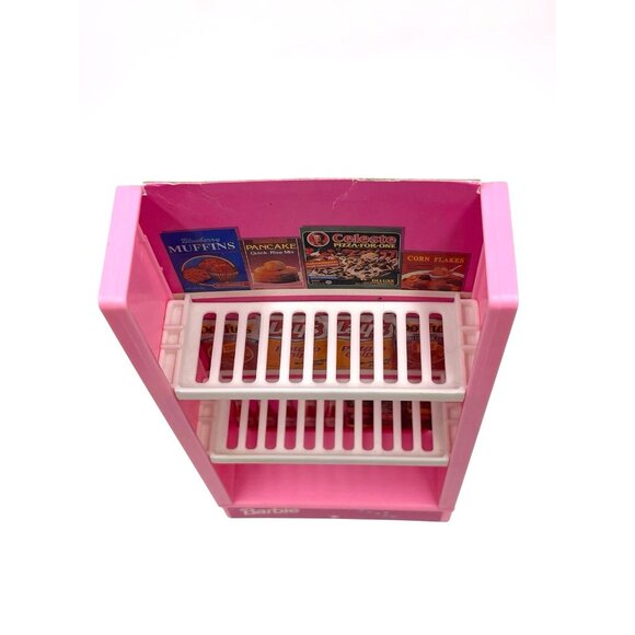 Vintage 1991 Mattel Barbie Grocery Store Set #7296 – Mini Food Accessories - Picture 8 of 12